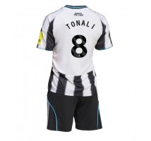 Newcastle United Sandro Tonali #8 Koszulka Podstawowa dzieci 2025-26 Krótki Rękaw (+ krótkie spodenki)